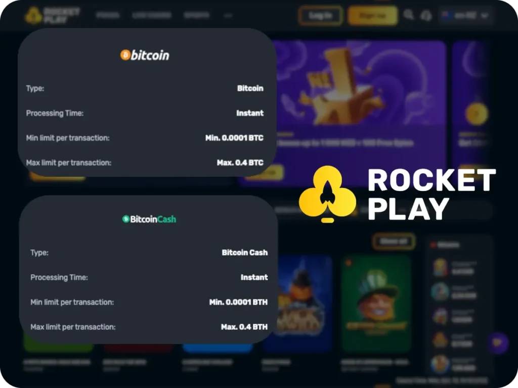 rockeplay casino payments
