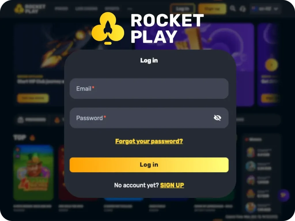 rocket play login