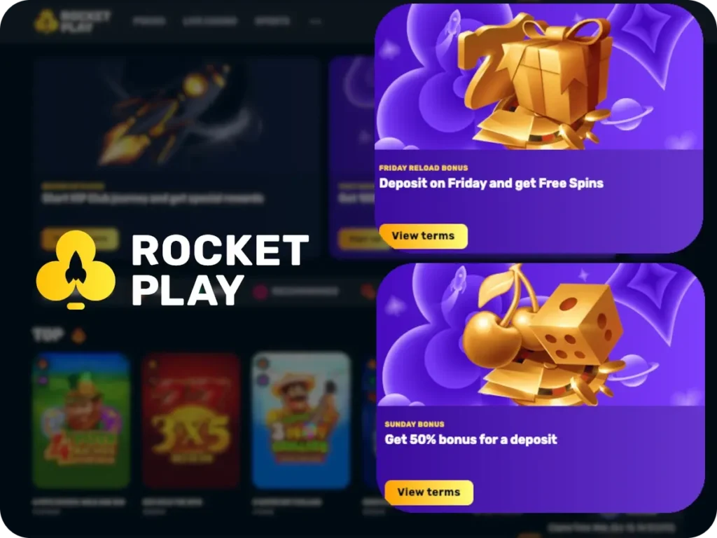 rocket play promotions