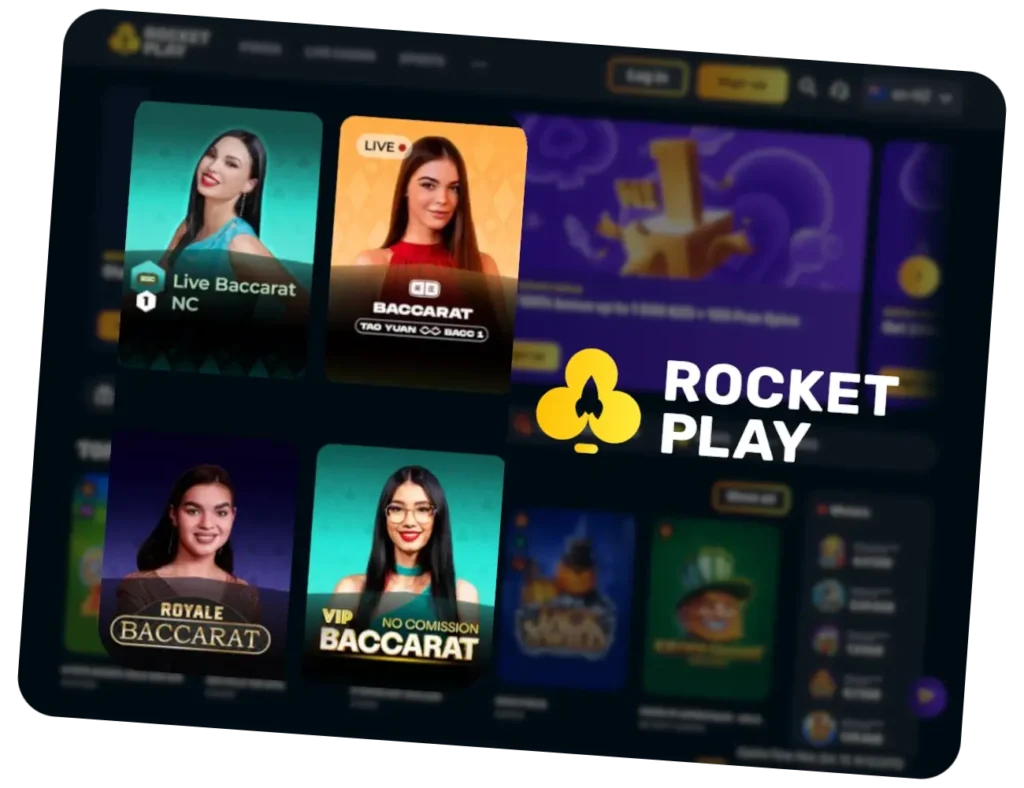 rocketplay baccarat variations