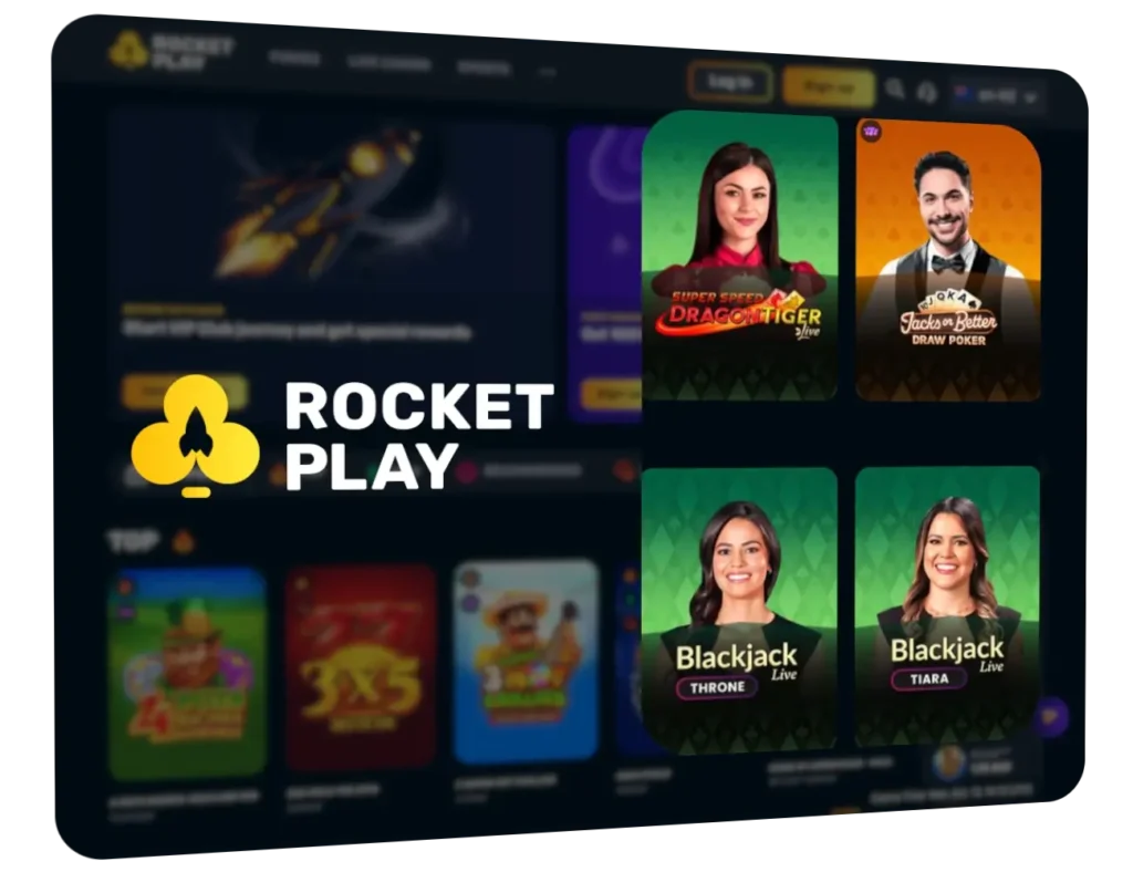 rocketplay live games list